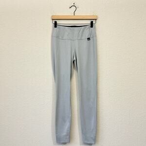 PATAGONIA Midweight Capilene Baselayer Pants Gray Polartec Thermal